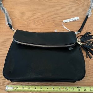 Beautiful Vegan Black Satchel Bag